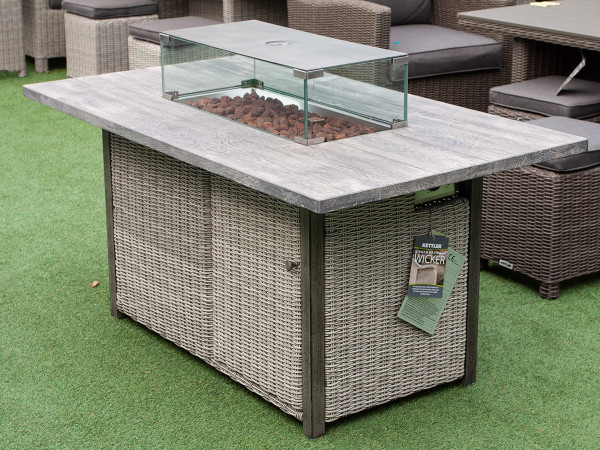 We also sell gas firepits from Kettler furniture.